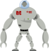 Man In A Robot Clip Art